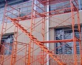 門式腳手架高度尺寸繁多，自成一套體系