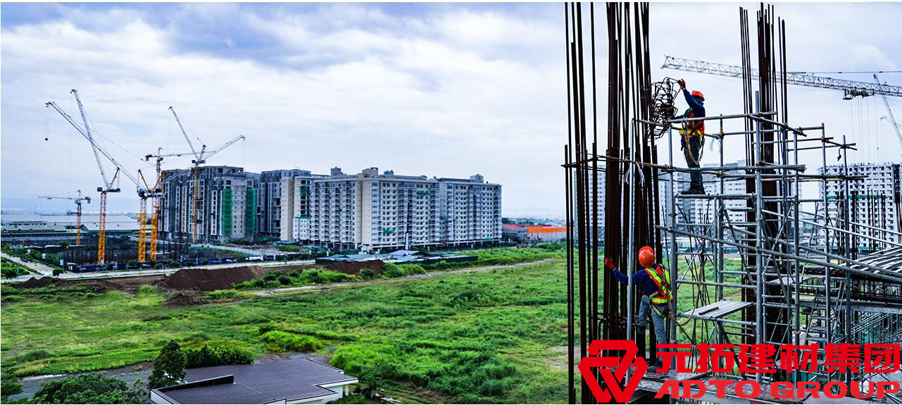 菲律賓建筑公司PH062客戶(hù)采購(gòu)元拓圓盤(pán)腳手架、鋼支撐、絲桿、鋁工字梁