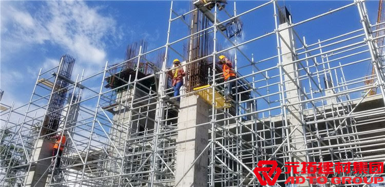 柬埔寨西哈努克港酒店項(xiàng)目使用元拓圓盤(pán)腳手架 柬埔寨西哈努克港酒店項(xiàng)目使用元拓圓盤(pán)腳手架