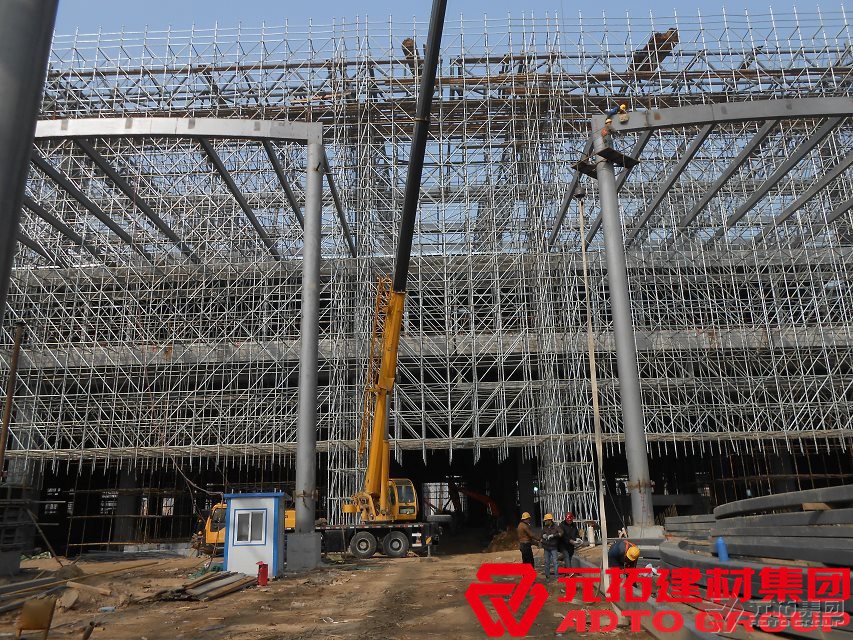 如何計算盤扣式腳手架工程用量？